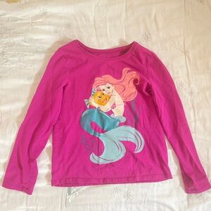 🤍Disney t thirt Little mermaid🤍 girls size 7